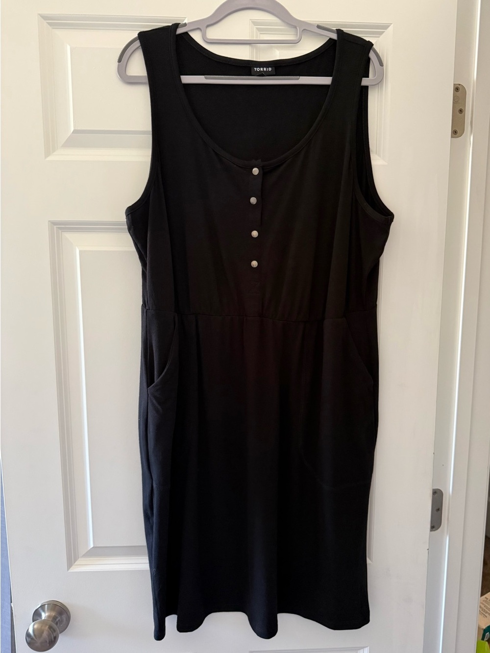 Torrid Sleeveless Henley Dress